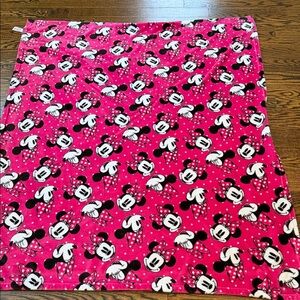 DisneyPink Minnie Mouse Blanket 48x58 inch